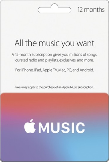 Comprar tarjeta regalo: Apple Music Card PSN