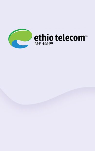 Comprar tarjeta regalo: Ethiotelecom Recharge PSN