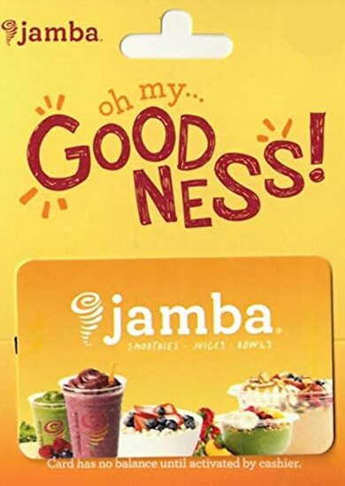 Comprar tarjeta regalo: Jamba Juice Gift Card PC