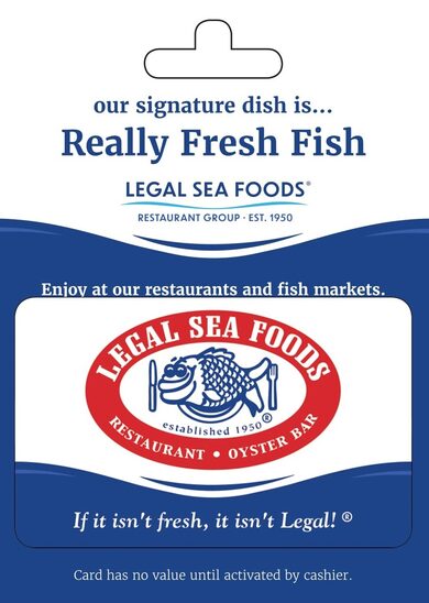Comprar tarjeta regalo: Legal Sea Foods Gift Card NINTENDO