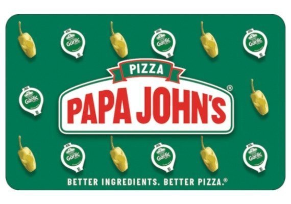 Comprar tarjeta regalo: Papa Johns Gift Card PC