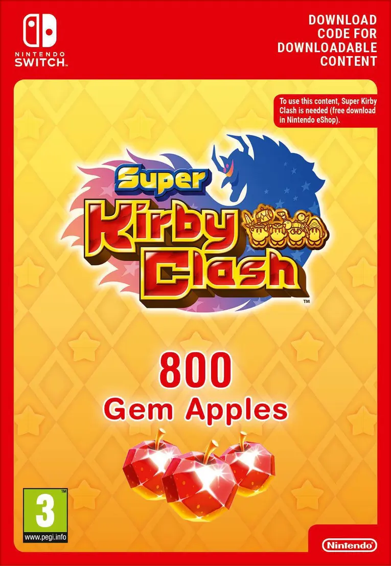 Comprar tarjeta regalo: Super Kirby Clash Gem Apples PSN