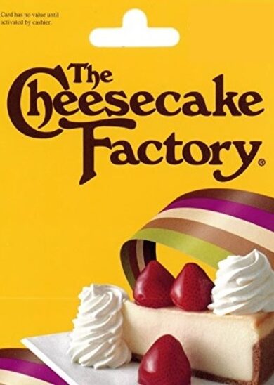 Comprar tarjeta regalo: The Cheesecake Factory Gift Card PC