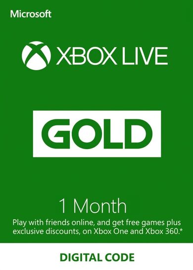 Comprar tarjeta regalo: Xbox Live Gold XBOX